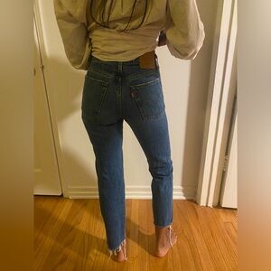 Levi’s wedgie jeans